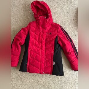 ZeroXposur Red and Black Puffer Jacket
